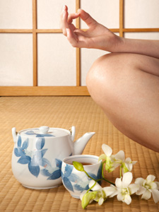 Tea and meditation
