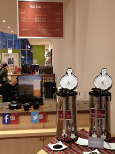 Tea to Go Menu