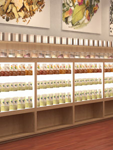 Adagio tea merchandising concept