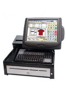 POS Systems Part 2 Radiant POS Terminal with peripherals