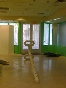 Front of store (before)